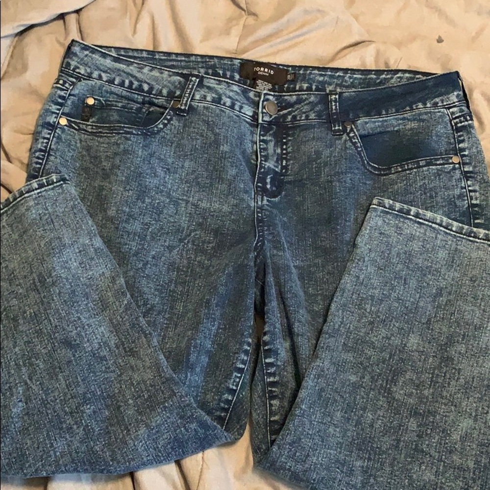 Torrid Capri jeans